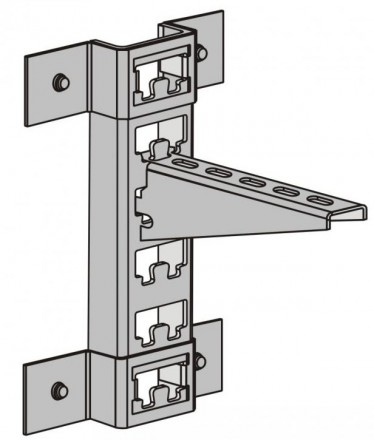 Стойка кабельная К1170 УТ1,5 горячий цинк S 2мм L 2000