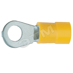 Кольцевой изолир. наконечник 4,0-6,0мм2 под винт М5 (желт.)