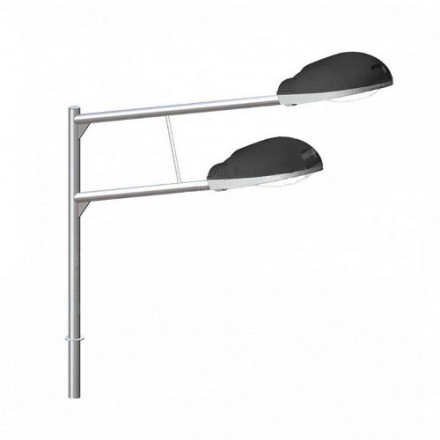 Кронштейн угловой двухрожковый на фланце 2К2(15°)-2,5-2,5-Ф5-ß-Тр.48 32 кг