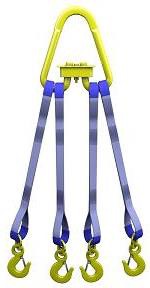 Строп текстильный четырехветвевой длина стропы от 1 до 10 м г/п 2,5 тн